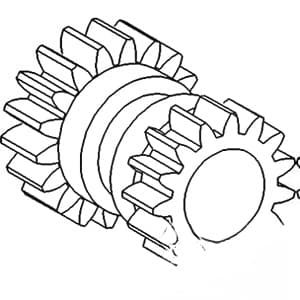 598185 - Gear, Transmission Idler