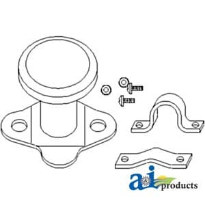 5A6BL - Spinner, Aluminum Steering Wheel (black plastic coated knob) - Thumbnail 5