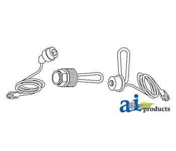 5B361 - Heater, Engine Block Frost Plug w/ 1" NPT - Thumbnail 2