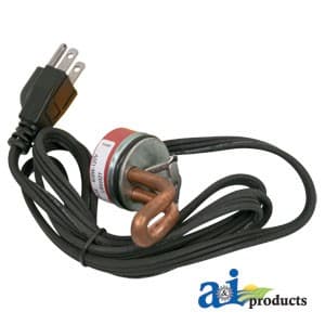 5B632 - Heater, Engine Block Frost Plug, 1 5/8" Butterfly; 600 Watt