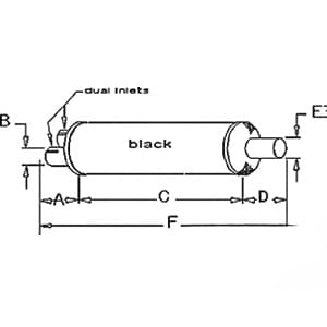 606T123A - Muffler - Thumbnail 2