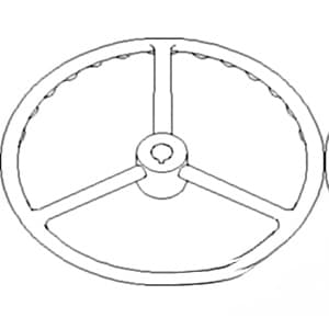 60069D - 15" Steering Wheel