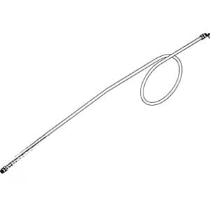 60684DX - Strainer To Carburetor w/ Nuts Fuel Line