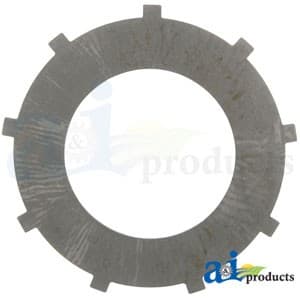 635384R2 - Steering Clutch Disc: 9.8" OD, 5.67" ID, 9 external ears, steel - Thumbnail 2