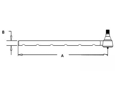 65077C91 - Tie Rod, Long
