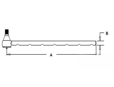 65079C91 - Tie Rod, Long