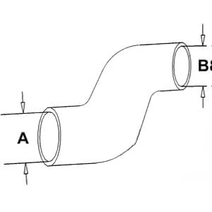 65430C1 - Lower Radiator Hose