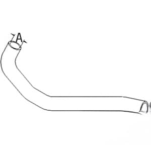 6563828 - Upper Radiator Hose