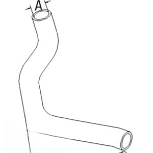 6578279 - Upper Radiator Hose - Thumbnail 2