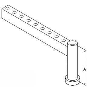 66702C91 - Knee w/ Bushings (RH)