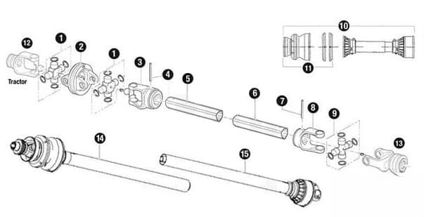 67086BH - Yoke for Inner Tube