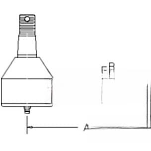 67121-56530 - Tie Rod End, RH Thread