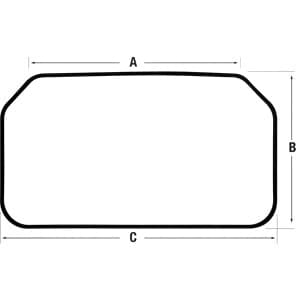 6717874 - Glass, Rear Window