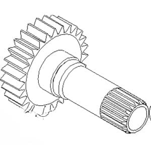 67596C91 - Shaft, IPTO Drive