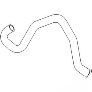 6713788 - Upper Radiator Hose