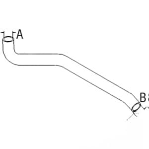 6714059 - Upper Radiator Hose
