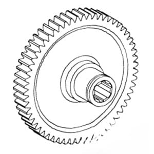 68512C1 - Gear, IPTO Driven