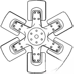 69759C3 - 6 Blade Fan