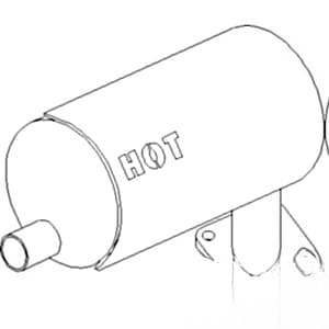 6C090-58400 - Muffler