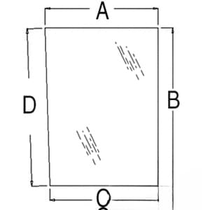 70577183 - Glass, Rear, Side (RH) - Thumbnail 2
