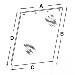 70591658 - Glass, Rear, Side (RH/LH) - Thumbnail 2
