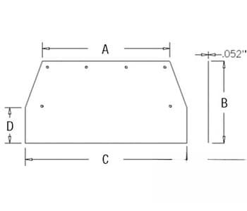 700711831 - Center Front Safety Curtain