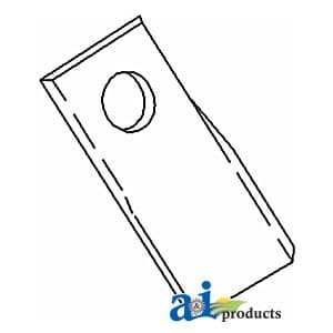 700712889 - Blade, Disc Mower, LH - Thumbnail 3