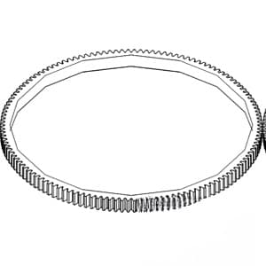 70208132 - Flywheel Ring Gear