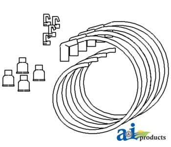 70229867 - Spark Plug Wire Set (4 Cyl) - Thumbnail 2