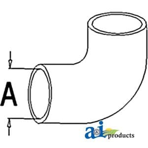 70231965 - Radiator Hose, Upper