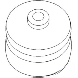 70233767 - Gear Shift Lever Dust Cover