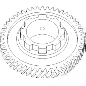 70233997 - Pinion Shaft 3rd Gear