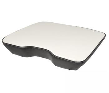 70236461-5 - WHT/BLK Wood Base Bottom Cushion