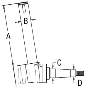 70237434 - Spindle (RH/LH)