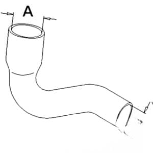70256374 - Lower Radiator Hose