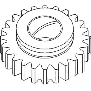 70261963 - Reverse w/ Bushing Gear