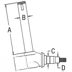 70272281 - Spindle (RH/LH)