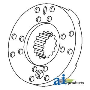70277326 - Brake Plate Assembly w/ Lining