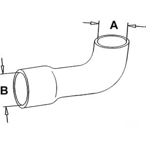 704289R2 - Upper Radiator Hose