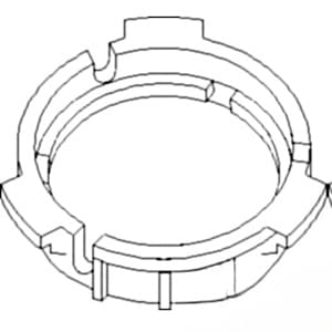 711728 - For Guard Size SC25 / SD25 70 Degree Series Bearing Ring - Thumbnail 2