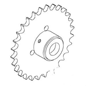 71185479 - Seperator Beater Sprocket