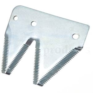 712-730 - RH End Sections, Chrm Top Ser; Card of 2 w/Rivets - Thumbnail 2