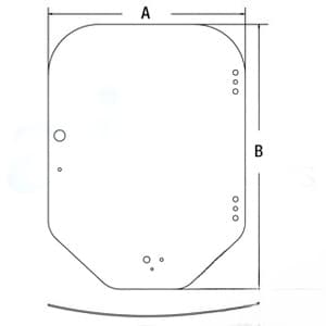 7120401 - Glass, Windshield