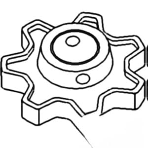 71311147 - Raddle (Thresher & Seperator) Sprocket