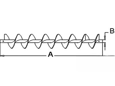 71344639 - Grain Bin Conveyor Auger