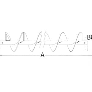71363379 - Swivel Auger; Grain Bin Conveyor