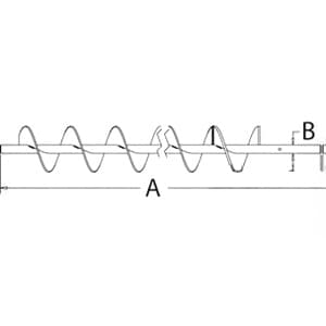 71389851 - Lower Auger; Return Elevator