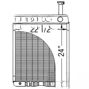 71611C1 - Radiator