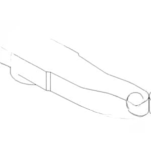 71785SAR - (1) RH Steering Arm for TAPER-LOK Spindle