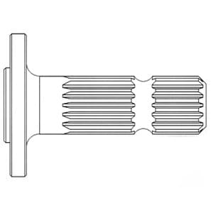 72221857 - Shaft, PTO (1000 RPM)